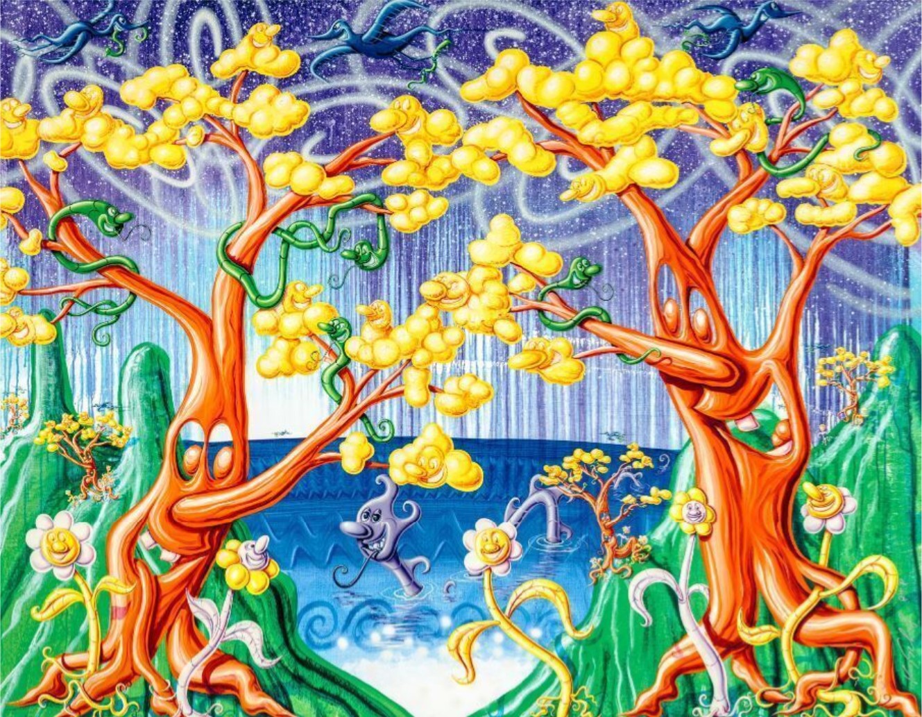 Kenny Scharf, Paradis Perdu Kenny Scharf, Paradis Perdu