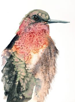 Painting, Hummingbird No. 7, Elizabeth Becker