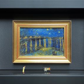 Sculpture, Night Walk, Gaspard Mitz