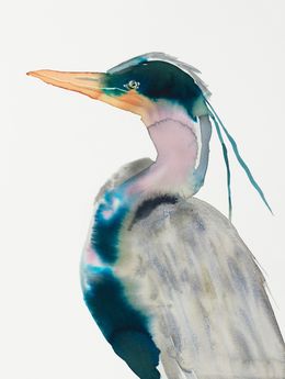 Gemälde, Heron No. 31, Elizabeth Becker