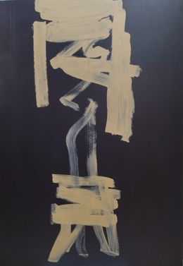 Peinture, Bleu foncé, Rafael Ruz