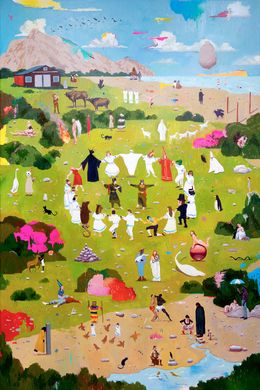 Painting, Robar una verbena dice más que mil palabras, Alexander Grahovsky
