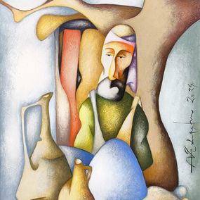 Gemälde, Dreamer of La Mancha, Sargis Zaqaryan