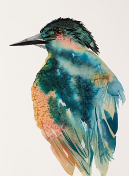 Gemälde, Kingfisher No. 4, Elizabeth Becker