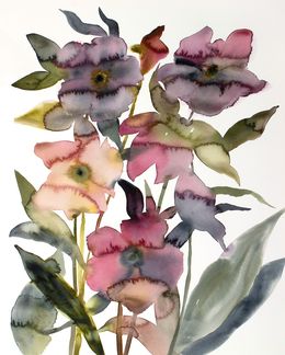 Painting, Hellebore No. 39, Elizabeth Becker