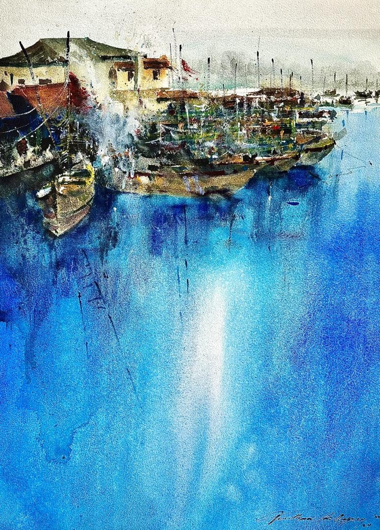 Jonathan Kwegyir Aggrey, Blue lagoon Jonathan Kwegyir Aggrey, Blue lagoon