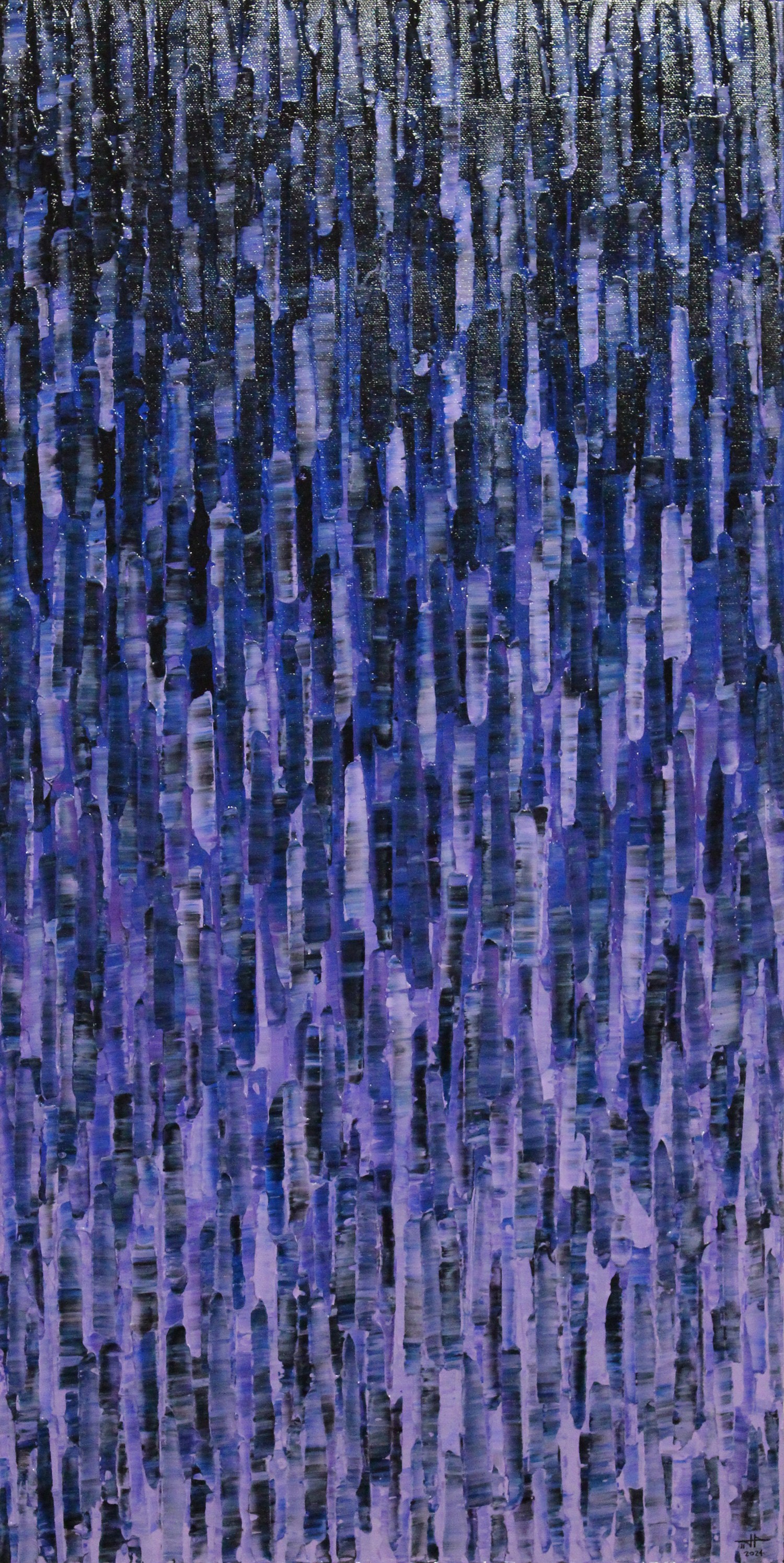Jonathan Pradillon, Matrice bleue lila Jonathan Pradillon, Matrice bleue lila