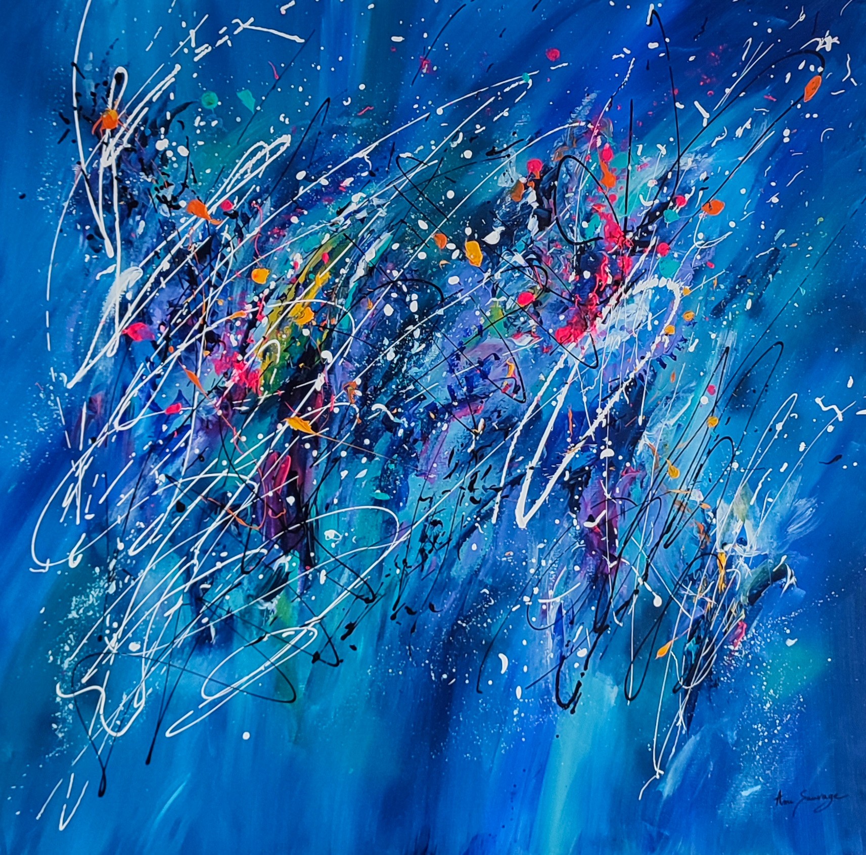 Âme Sauvage, Bleu puissant Âme Sauvage, Bleu puissant