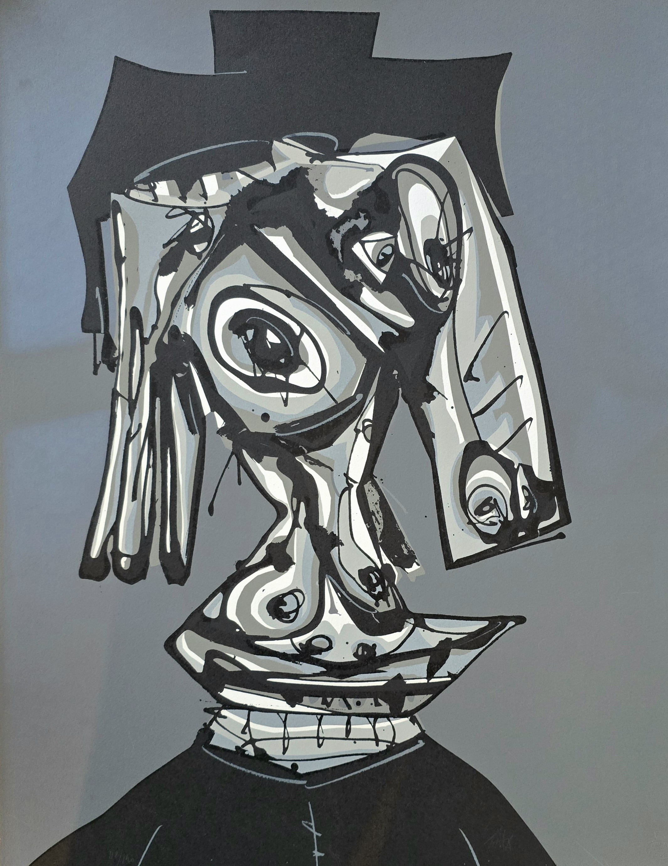 Antonio Saura, Dora Maar visitada III Antonio Saura, Dora Maar visitada III