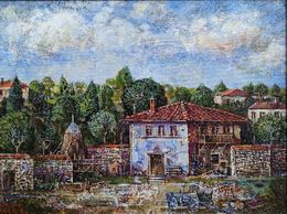 Peinture, Cycle northwest - the quiet courtyards, Valeri Tsenov