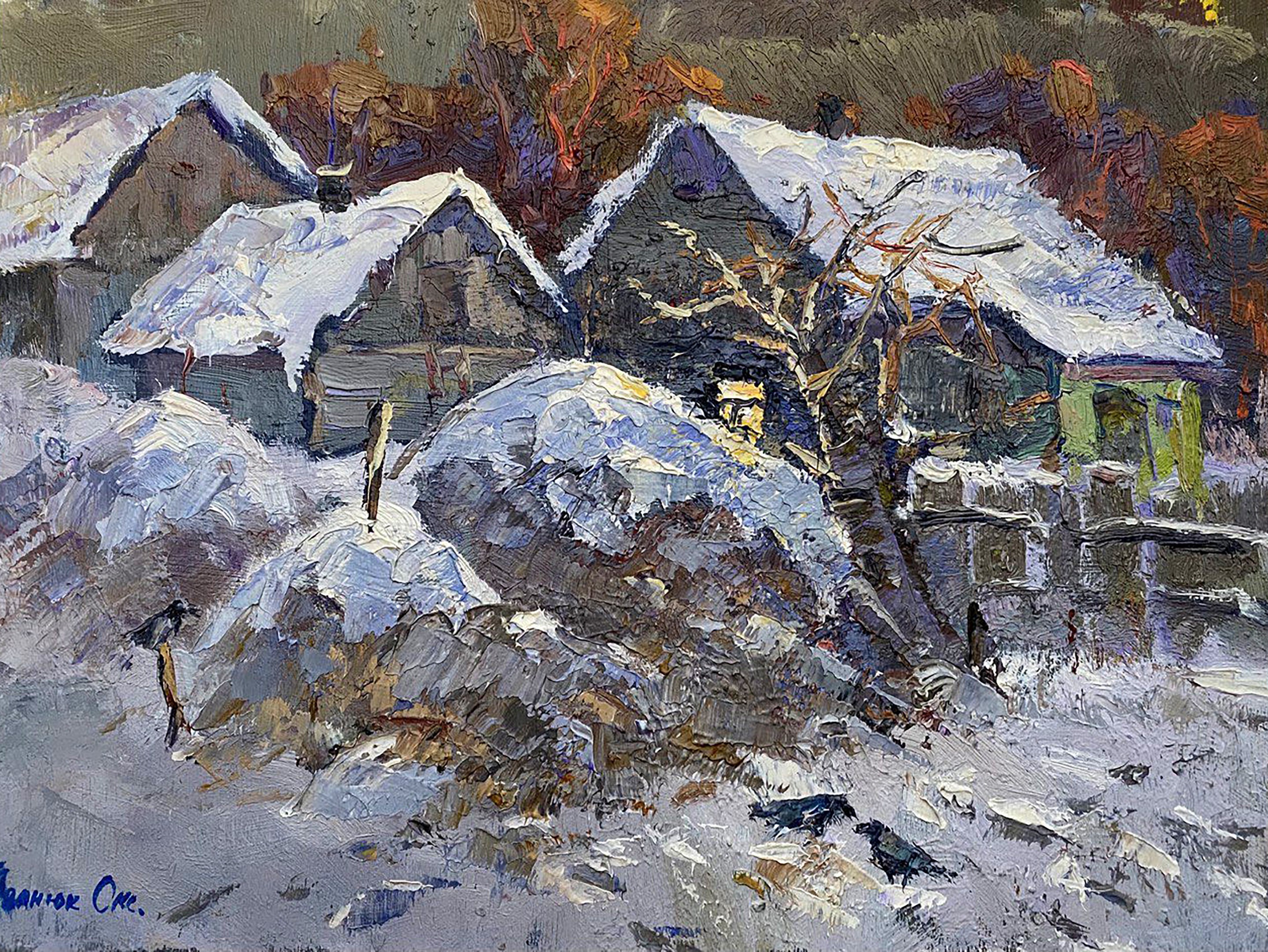 Oksana Ivanyuk, Winter evening Oksana Ivanyuk, Winter evening