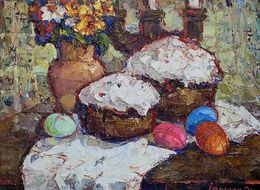 Gemälde, Easter, Oksana Ivanyuk