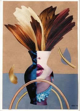 Painting, Hair Bouquet 4, Ekaterina Shitova