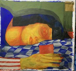 Gemälde, Femme - toile, Kazy Usclef