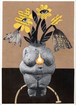 Gemälde, Hair Bouquet 7, Ekaterina Shitova