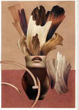 Gemälde, Hair Bouquet 6, Ekaterina Shitova
