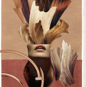 Gemälde, Hair Bouquet 6, Ekaterina Shitova