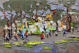 Painting, In the shadow of the square, Ivanyuk Oleksiy