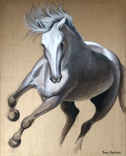Peinture, Horse, Daria Startseva