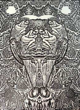 Painting, In Utero, Catherine Nickford