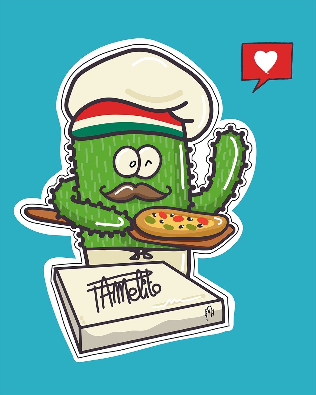Pamelito, Pizza Pamelito, Pizza