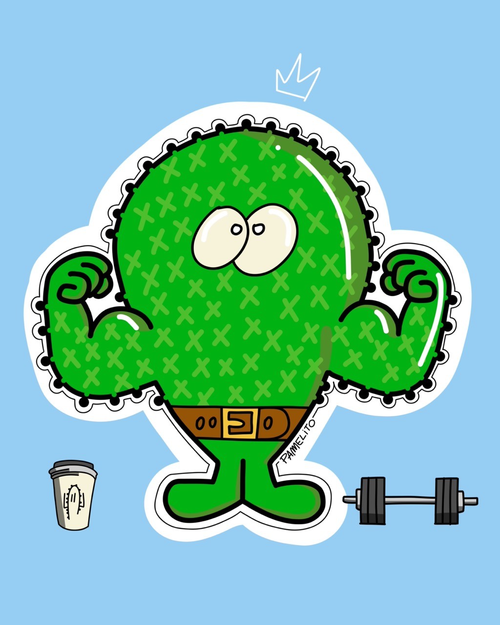 Pamelito, Muscle Pamelito, Muscle