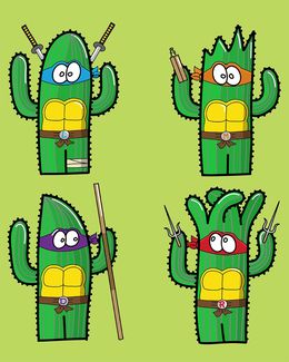 Drucke, Tortues Ninjas, Pamelito