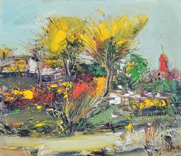 Peinture, Rural Vibrant Impressions, Vlas Ayvazyan