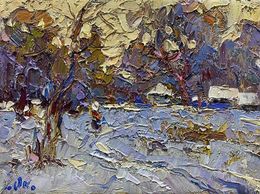Painting, Evening, Oksana Ivanyuk