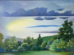 Painting, April, Gela Keidia