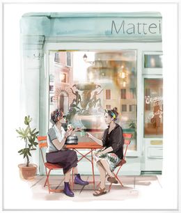 Print, Piazza Mattei, Sophie Griotto