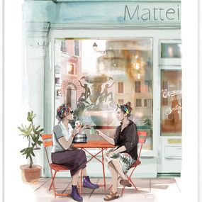 Print, Piazza Mattei, Sophie Griotto