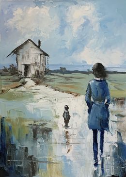 Gemälde, Distant Journey, Schagen Vita