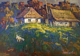 Painting, A warm autumn ray, Oksana Ivanyuk