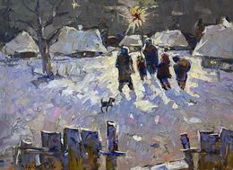 Painting, Christmas carol, Ivanyuk Oleksiy