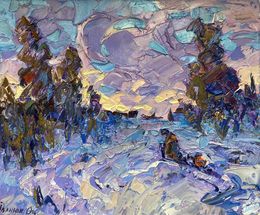 Painting, Evening, Ivanyuk Oleksiy