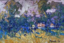 Painting, A house on the edge of the village, Ivanyuk Oleksiy