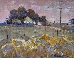 Gemälde, On the farm, Oksana Ivanyuk
