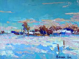 Gemälde, Frosty, Oksana Ivanyuk