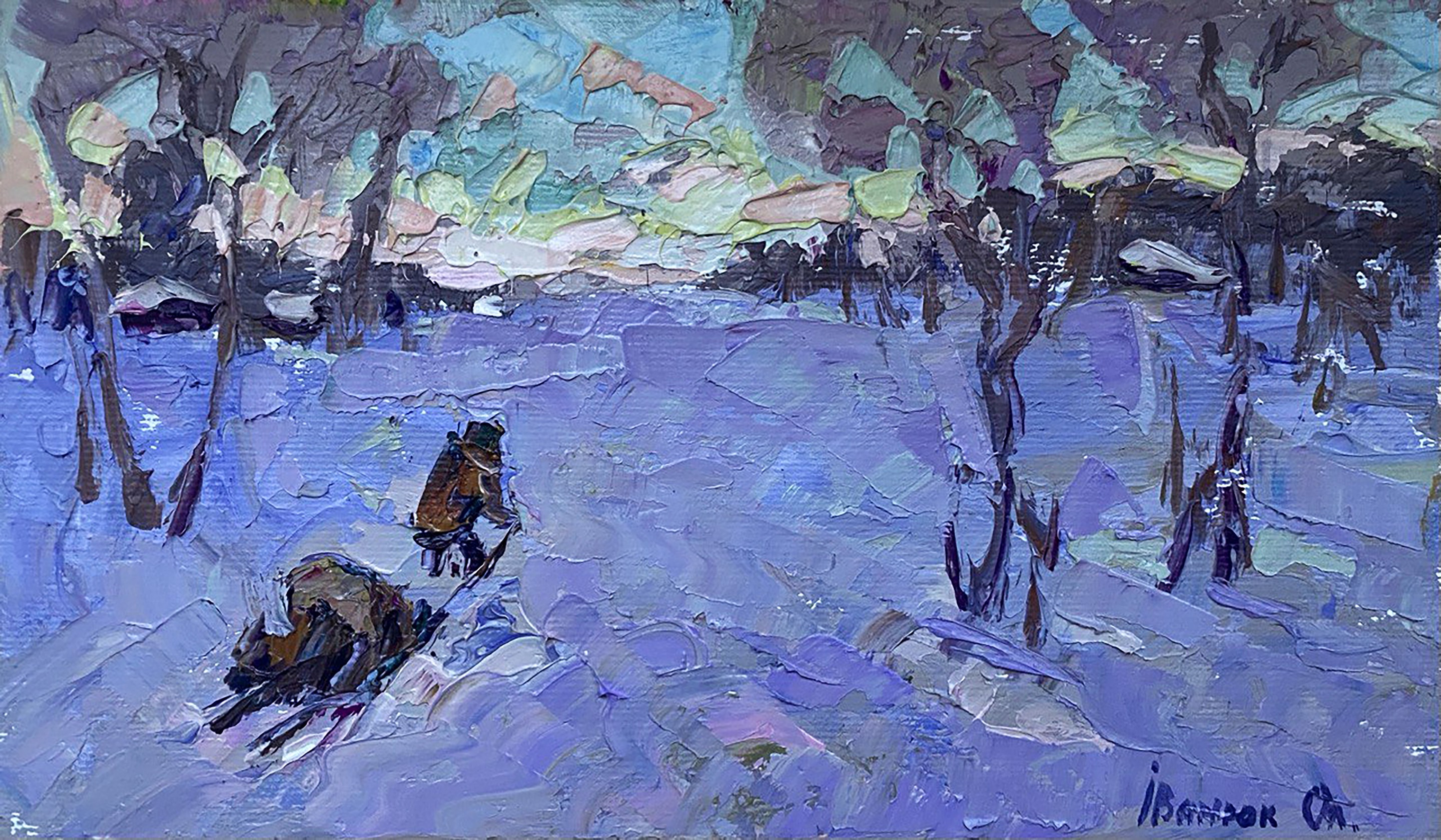 Ivanyuk Oleksiy, Winter evening Ivanyuk Oleksiy, Winter evening