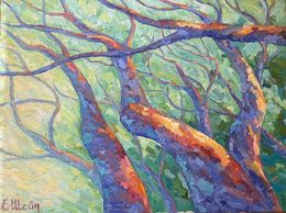 Gemälde, Raving for light, Genia Sheyn