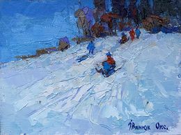 Gemälde, On the edge of the forest, Oksana Ivanyuk