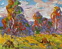 Painting, Colorful autumn, Ivanyuk Oleksiy