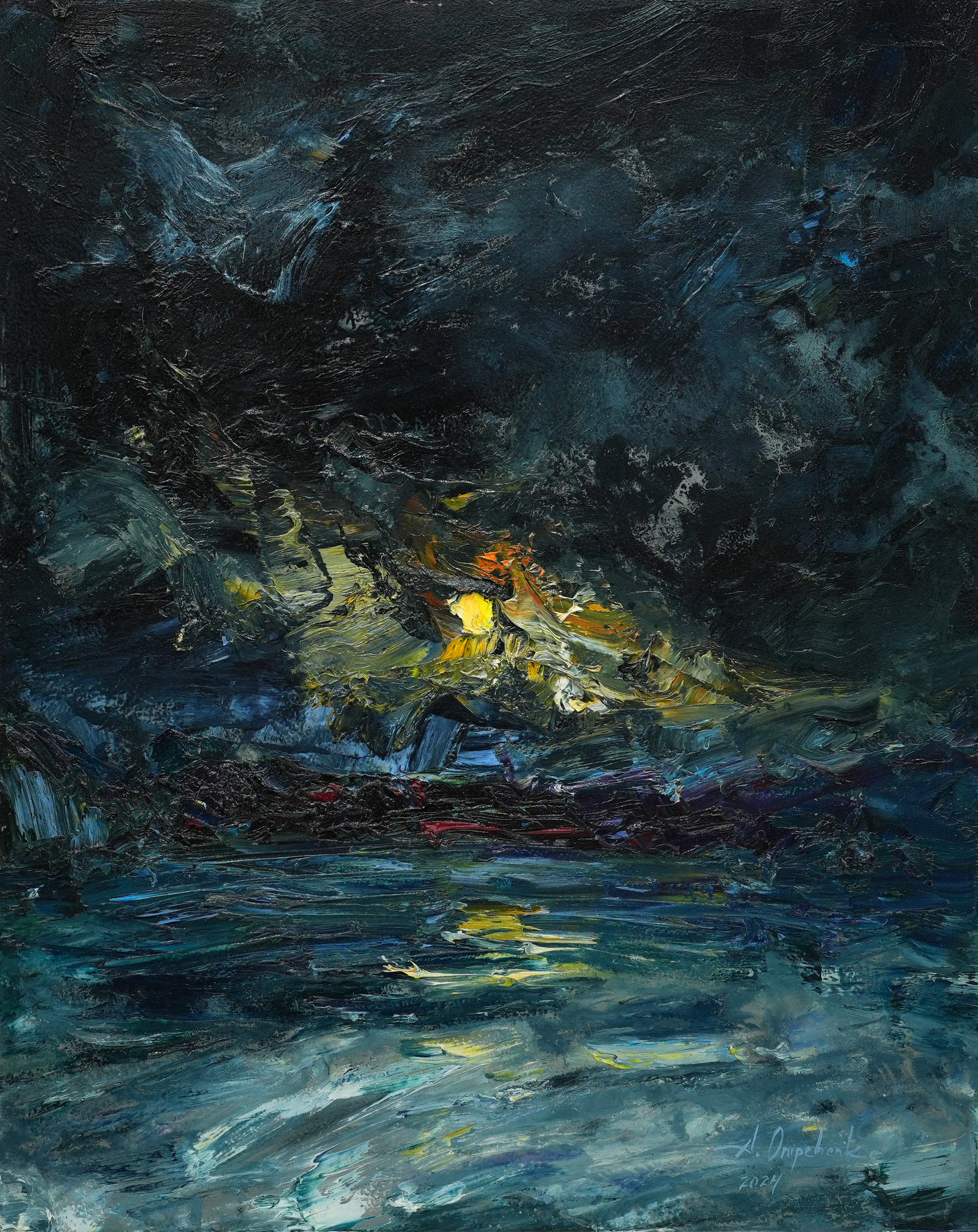 Alisa Onipchenko-Cherniakovska, In the dark Alisa Onipchenko-Cherniakovska, In the dark
