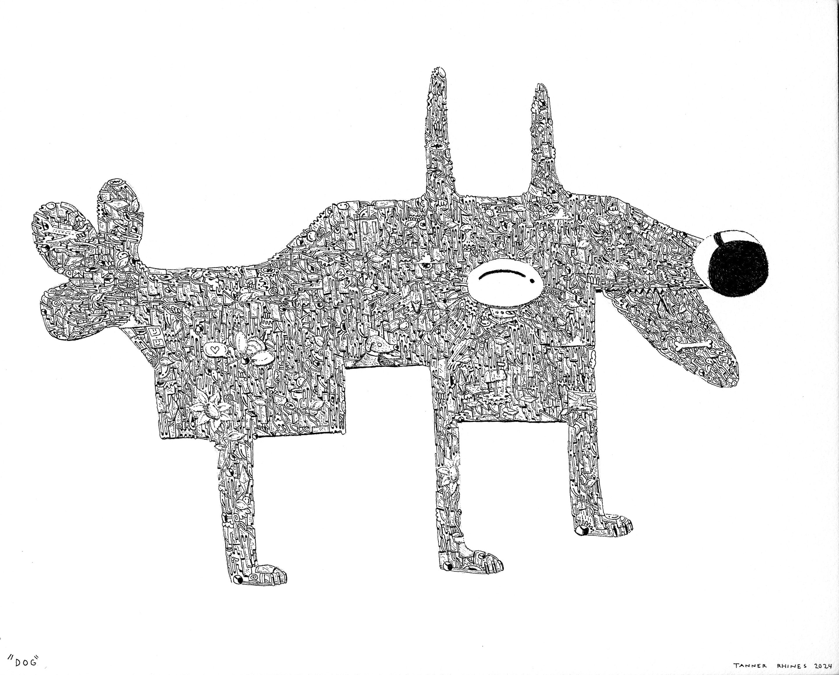 Tanner Rhines, Dog Tanner Rhines, Dog