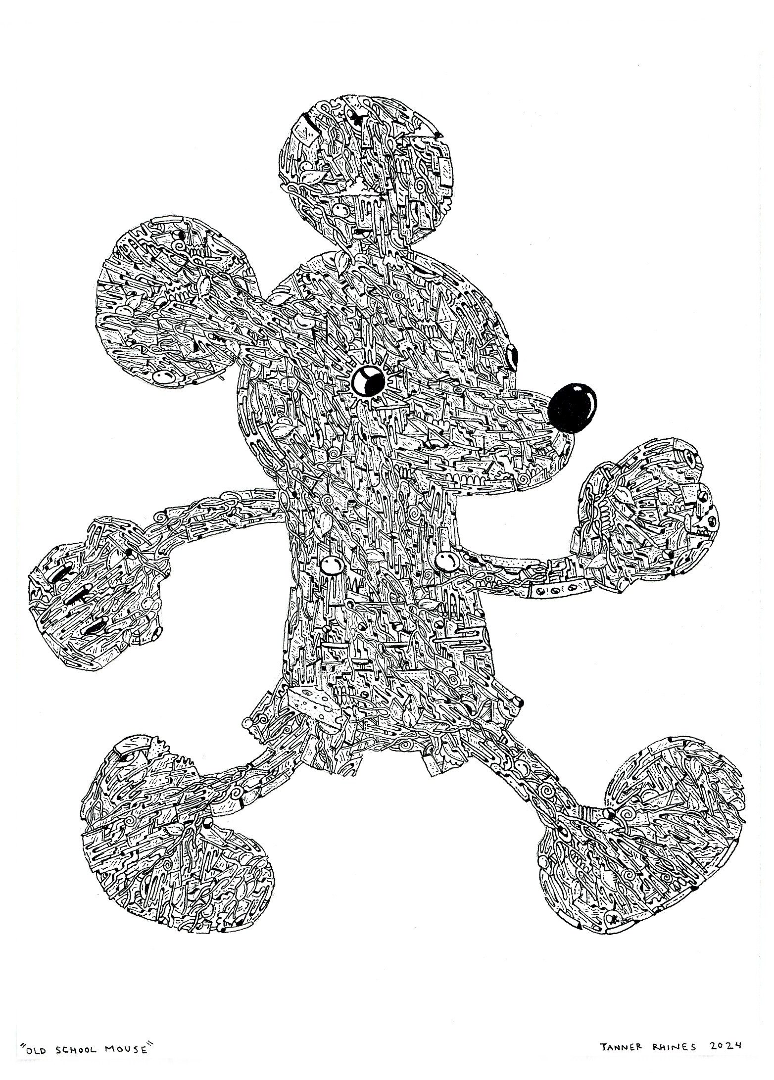 Tanner Rhines, Old School Mouse Tanner Rhines, Old School Mouse