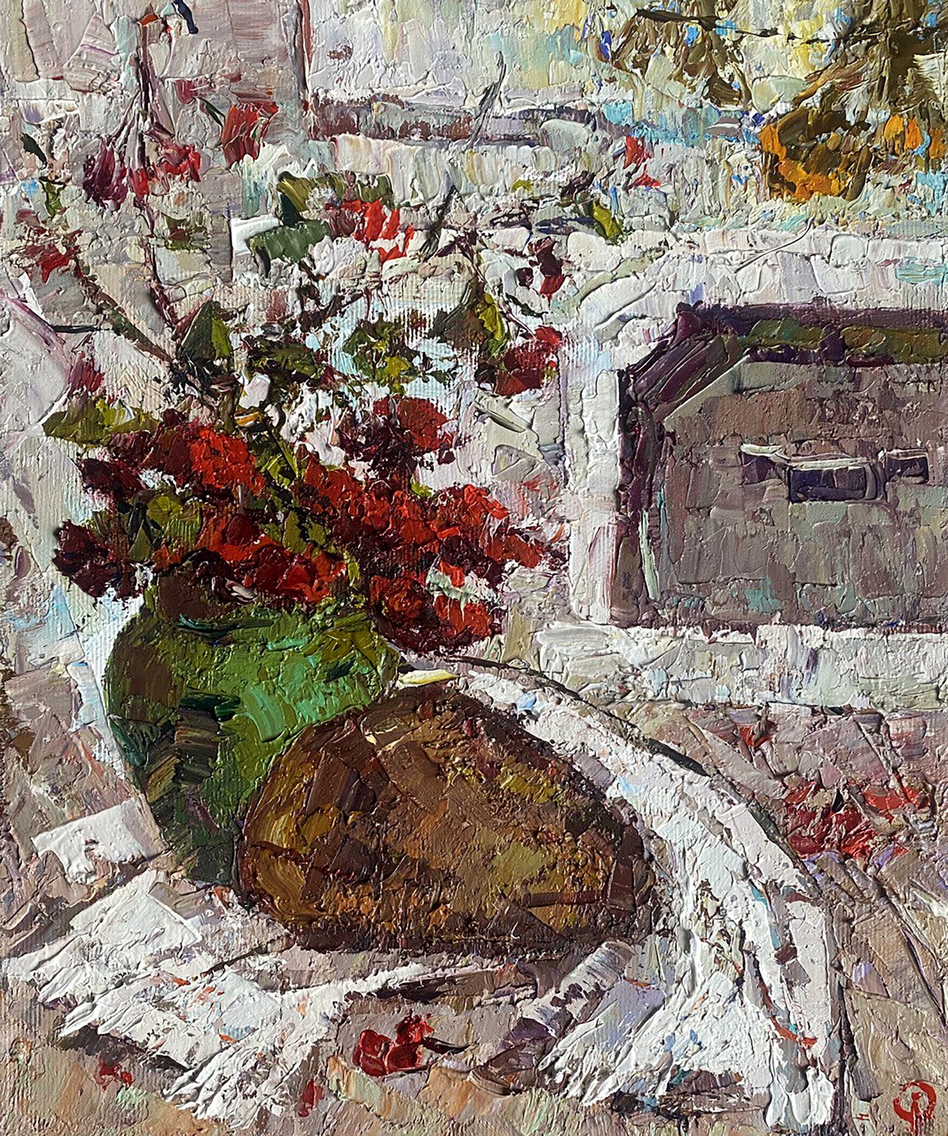 Oksana Ivanyuk, Viburnum on the table Oksana Ivanyuk, Viburnum on the table