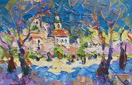 Painting, In the shadow of the square, Ivanyuk Oleksiy