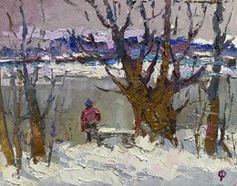 Painting, Thaw, Oksana Ivanyuk