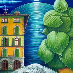 Painting, Oval dreams, Galia Chuntova